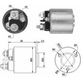 Magneetschakelaar, startmotor MEAT AND DORIA - 46015