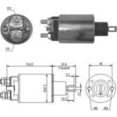 Magneetschakelaar, startmotor MEAT AND DORIA - 46165