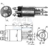 Magneetschakelaar, startmotor MEAT AND DORIA - 46188