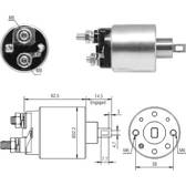 Magneetschakelaar, startmotor MEAT AND DORIA - 46292