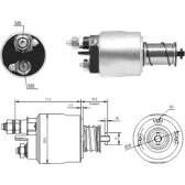Magneetschakelaar, startmotor MEAT AND DORIA - 46311