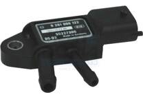 Sensor, avgastryck