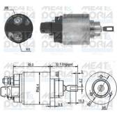 Solenoid Switch- starter MEAT AND DORIA - 46004