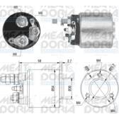 Solenoid Switch- starter MEAT AND DORIA - 46008