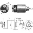 Solenoid Switch- starter MEAT AND DORIA - 46028