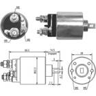 Solenoid Switch- starter MEAT AND DORIA - 46122