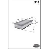 Air Filter MECAFILTER - ELP9025