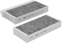 Filter, kupéventilation
