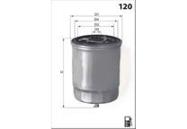 Delphi Technologies HDF572 - Filtre à Carburant Diesel - Hauteur 150 Mm - Technologie 3 Couches - Efficacité Optimale Contre L'eau Et Les Particules