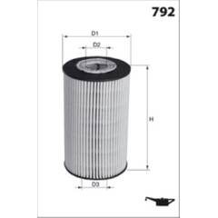 Filtre à huile MECAFILTER - ELH4285