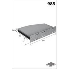 Filtre d'habitacle MECAFILTER - ELR7127