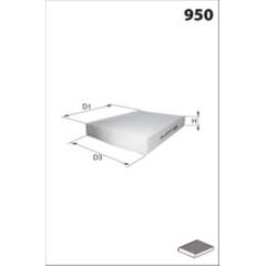 Filtre d'habitacle MECAFILTER - ELR7346