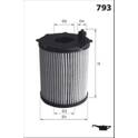 Filtro olio MECAFILTER - ELH4551