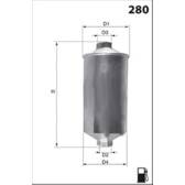 Fuel filter MECAFILTER - ELE3569