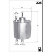 Fuel filter MECAFILTER - ELE6028