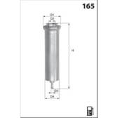 Fuel filter MECAFILTER - ELG5421