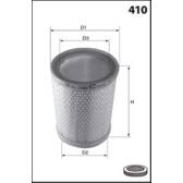 Luchtfilter MECAFILTER - EL9160