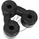 Halter, Abgasanlage METALCAUCHO - 41080