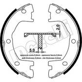 Bremsbackensatz METELLI - 53-0077