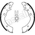 Bremsbackensatz METELLI - 53-0154