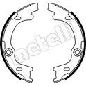 Bremsbackensatz METELLI - 53-0185