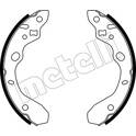 Bremsbackensatz METELLI - 53-0214