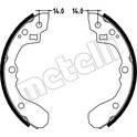 Bremsbackensatz METELLI - 53-0217