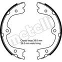 Bremsbackensatz METELLI - 53-0298