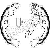 Bremsbackensatz METELLI - 53-0438