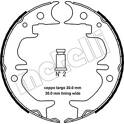 Bremsbackensatz METELLI - 53-0444