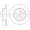 Bremssatz (2 Bremsscheiben) METELLI - 23-0277C