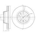 Brake disc set (2) METELLI - 23-0399