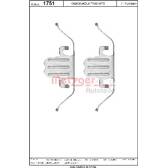 Accessory Kit- disc brake pads METZGER - 109-1751