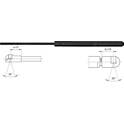 Gas Spring, bonnet METZGER - 2110454