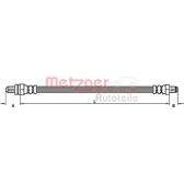 Brake Hose METZGER - 4110135