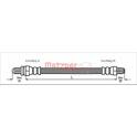 Brake Hose METZGER - 4112500