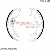 Brake Shoe Set METZGER - MG 429