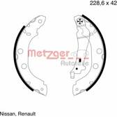 Brake Shoe Set METZGER - MG 645