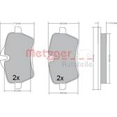 Bremsbeläge vorne (4er-Satz) METZGER - 1170561