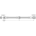 Bromsslang METZGER - 4110259