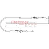 Câble d'accélération METZGER - 11.0636