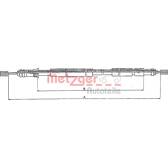 Câble de frein METZGER - 10.6026