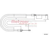 Câble de frein METZGER - 10.6035