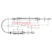 Câble de frein METZGER - 1171.1