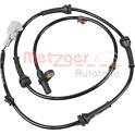 Capteur ABS METZGER - 09001084