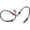 Capteur ABS METZGER - 09001247