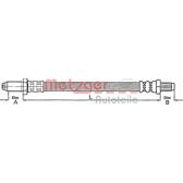 Clutch Hose METZGER - 4112219