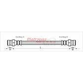 Flexible de frein METZGER - 4114799