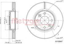 Brake disc set (2)