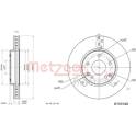 Brake disc set (2) METZGER - 6110140